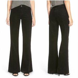 NWT J Brand High-Rise Black Flare Jeans